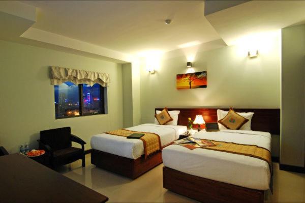 Luna Diamond Hotel Da Nang Exterior foto