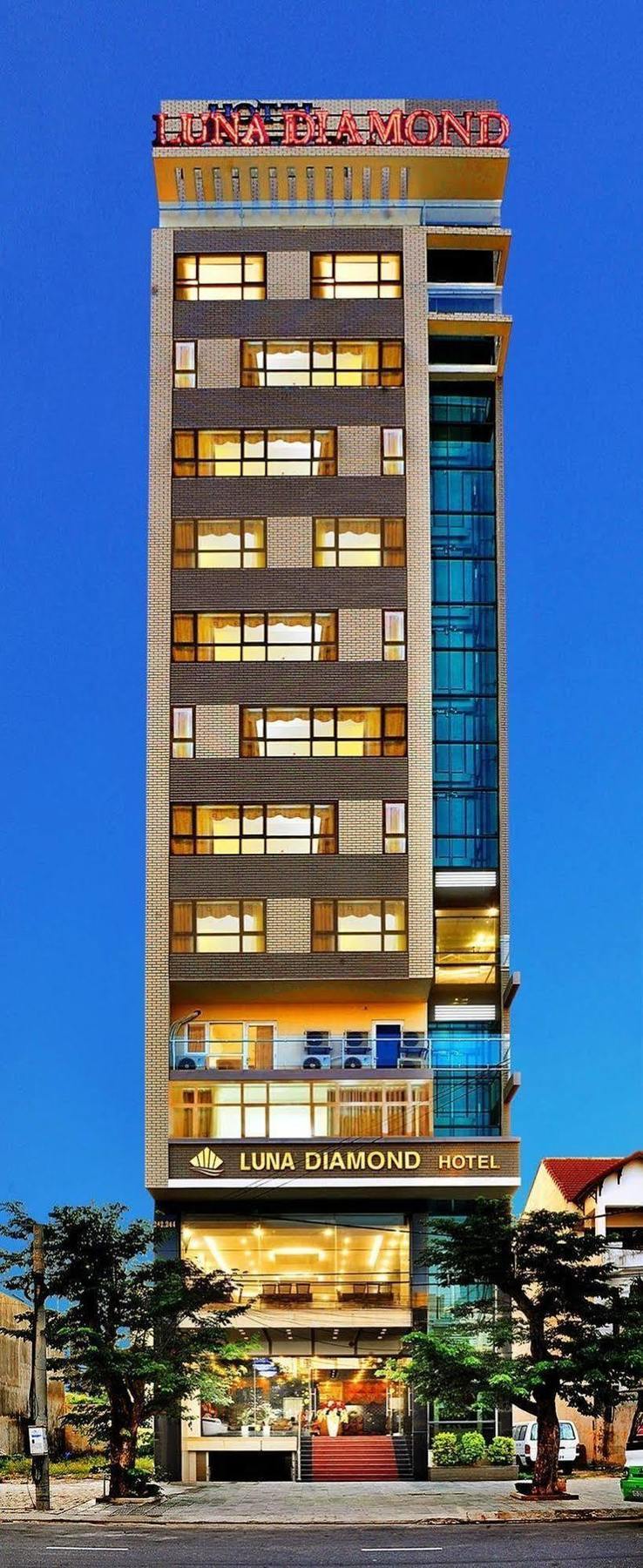 Luna Diamond Hotel Da Nang Exterior foto